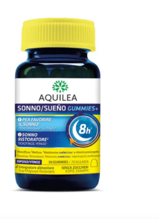 Aquilea | Sueno Gummies+ Συμπλήρωμα Διατροφής με Μελατονίνη για Χαλάρωση & Ύπνο | 30 ζελεδάκια
