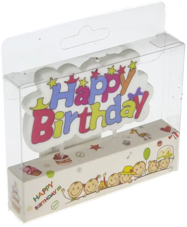 Κερί Γενεθλίων Happy Birthday