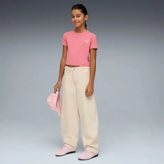 PUMA ΚΟΝΤΟΜΑΝΙΚΗ ΜΠΛΟΥΖΑ CROP GIRL 629893-25 - 15-16 χρονών 3