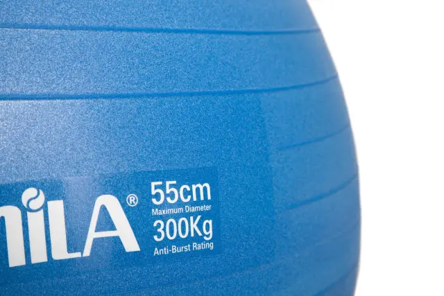 Μπάλα Γυμναστικής AMILA GYMBALL 55cm Μπλε Bulk (48437) 2