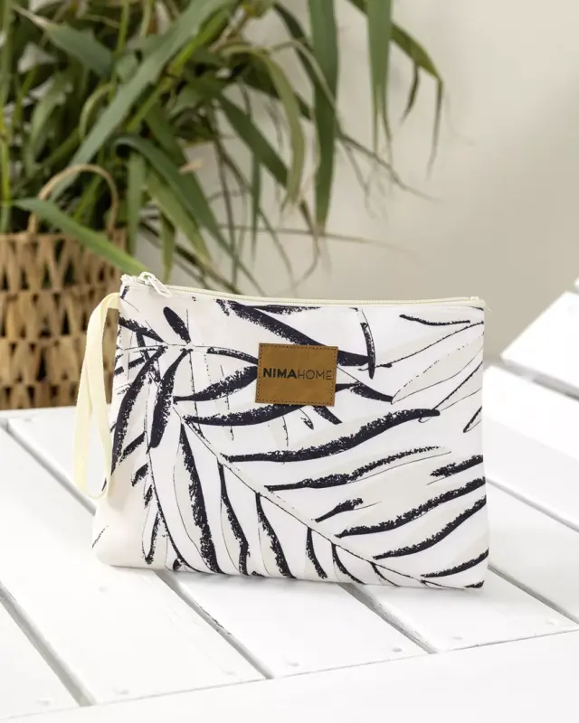 Νεσεσέρ Θαλάσσης 25x17 Nima Sienna White-Black 100% Microfiber