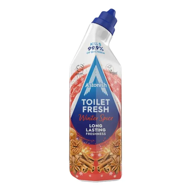 Astonish WC Gel Λεκάνης - Άρωμα Κανέλα - Βανίλια 750ml