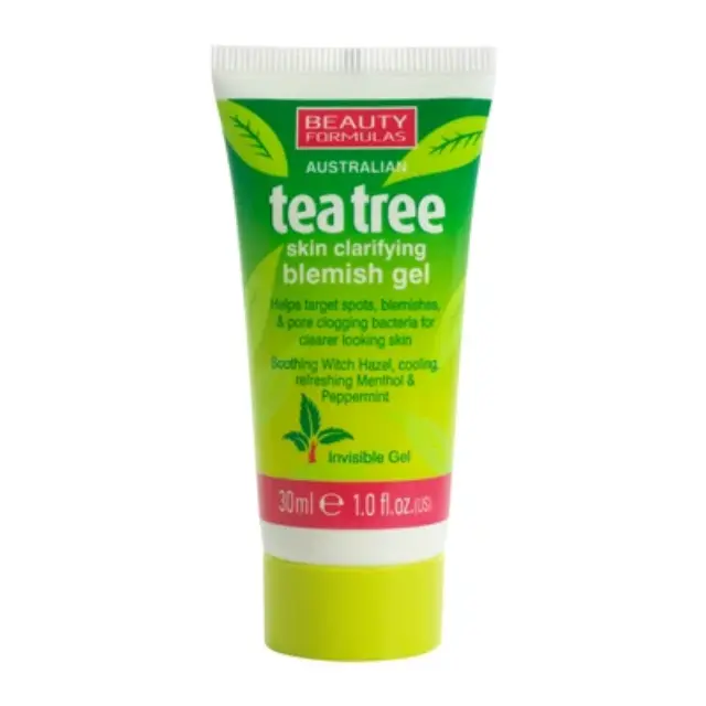 Beauty Formulas Tea Tree Blemish Gel 30ml