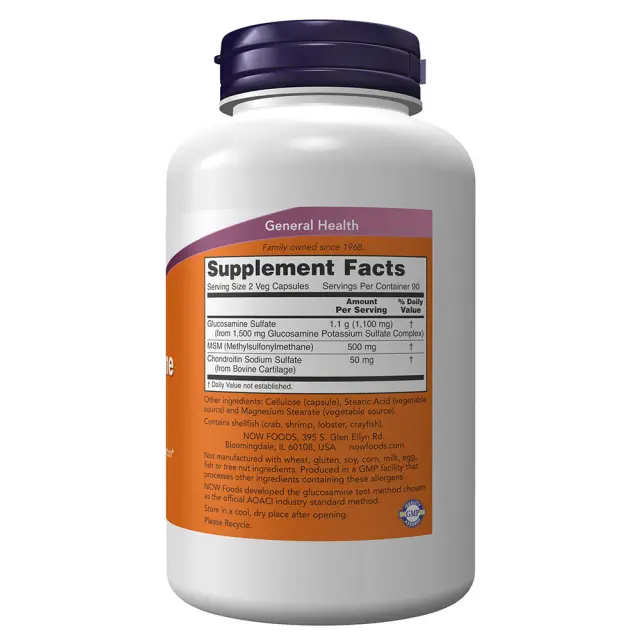 Now Foods Glucosamine & MSM 2