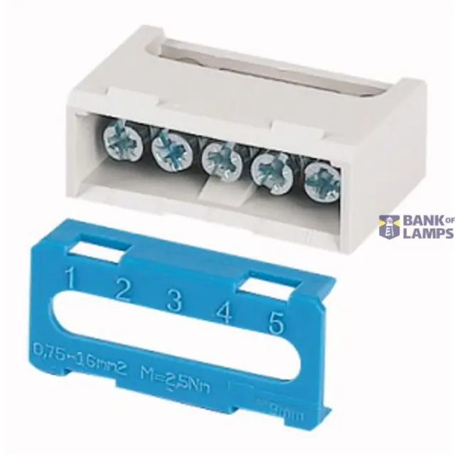 N-FI-KLV RCD neutral expansion terminal for wall trough of KLV-UP (HW)