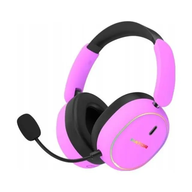 Hator Gaming Headset Phoenix 2 ESH42 Hi-Res ANC Purple (ESH42)