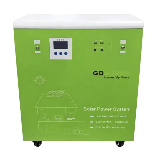 Ηλιακό Σύστημα Ενέργειας 6000W με MPPT 60A και Μπαταρία Λιθίου 51.2V 200Ah - 6000W Solar Power System with 60A MPPT and 51.2V 200Ah Lithium Battery 0234081 3