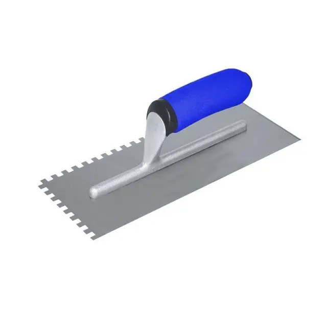 Bormann Pro BHT5827 Μυστρί πλακιδίων inox 280x130mm τετράγωνο δόντι 12x12mm με πλαστική λαβή 2 συστατικών(063131)