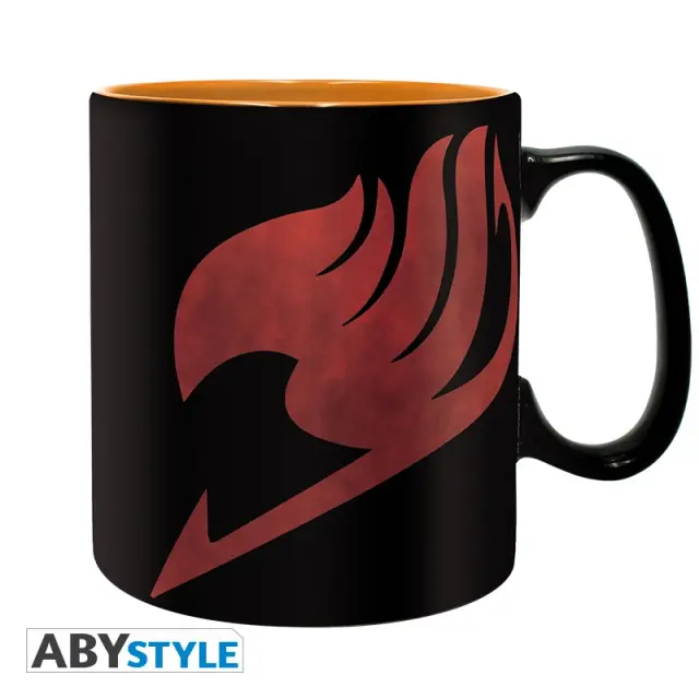 FAIRY TAIL - Mug - 460 ml - Lucy, Natsu + Emblem