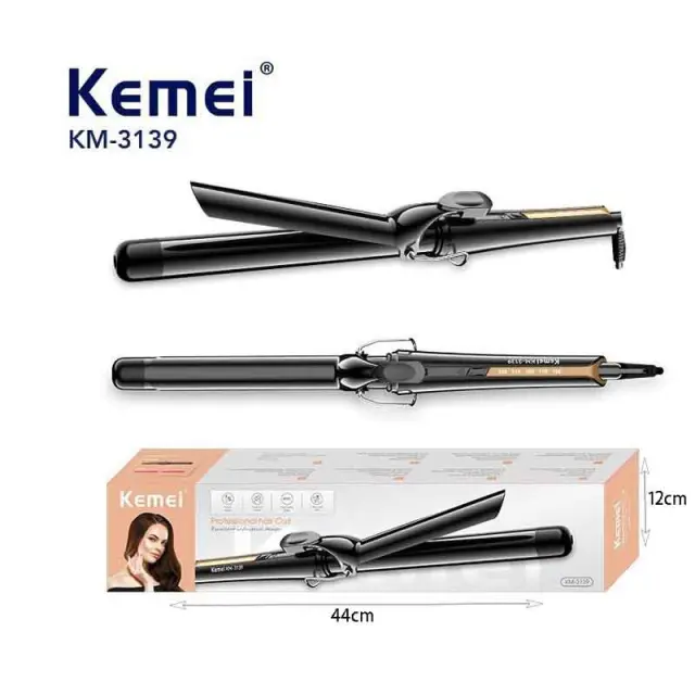 Kemei Επαγγελματικό Ψαλίδι Μαλλιών KM-3139 - Professional Curling Iron 069250 2