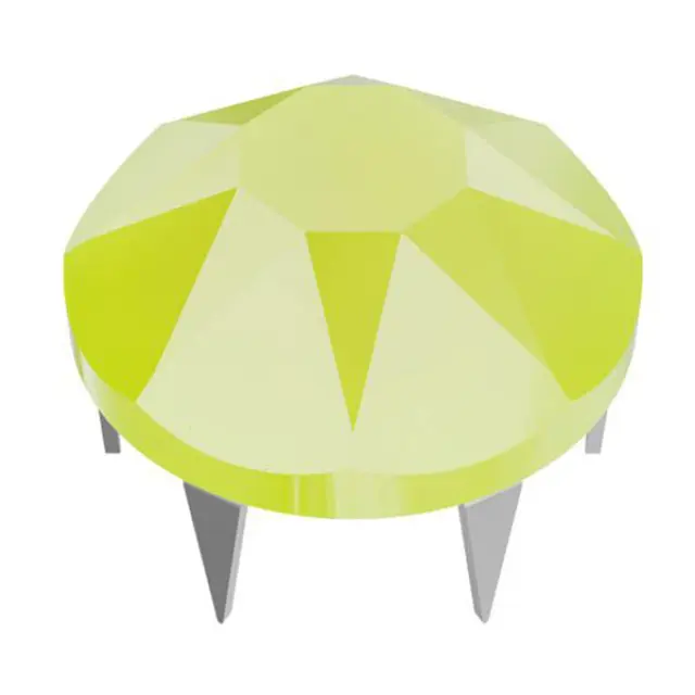Swarovski Τρουκς 53303 Rose Pin 2078 Xirius Rose SS20 (4.8mm) Crystal Electric Yellow - Stainless Steel Casing - 20τεμ
