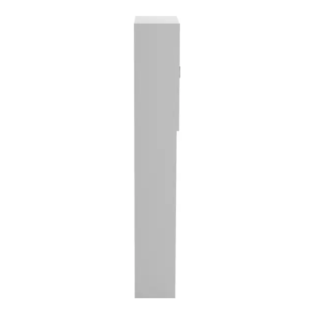 Έπιπλο πλυντηρίου Tzelio pakoworld λευκό 65x30x180εκ 3