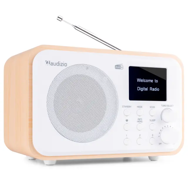 AUDIZIO MILAN ΦΟΡΗΤΟ ΗΧΕΙΟ DAB+ BT FM ΛΕΥΚΟ