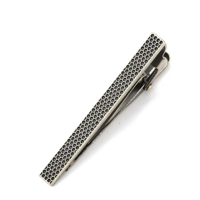 Ασημί Κλιπ Γραβάτας 5 cm – LGD-TC/ANTIQUE/38 3