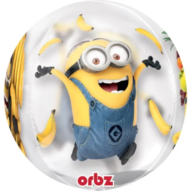 Μπαλόνι Φοιλ Orbz Minions Despicable Me / 38εκ x 40εκ