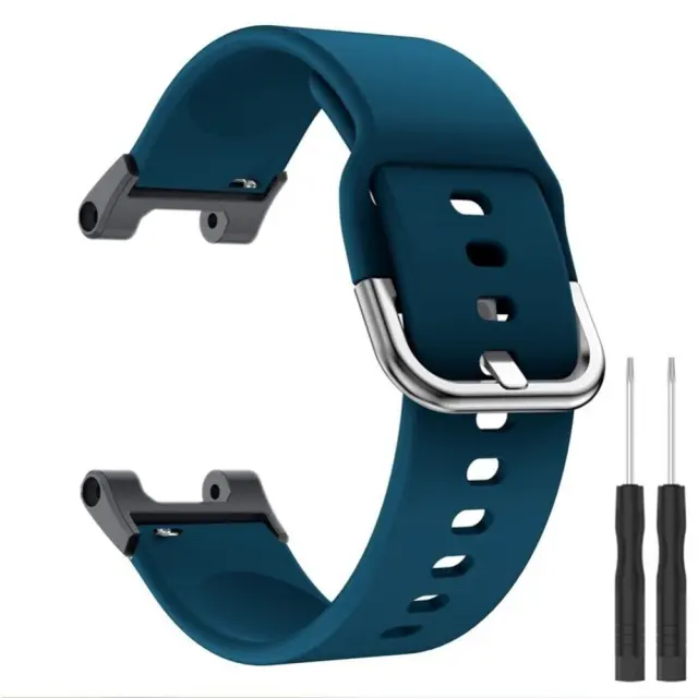Ανταλλακτικό Λουράκι Σιλικόνης για Amazfit T-Rex/ T-Rex Pro - Μπλε OEM 2
