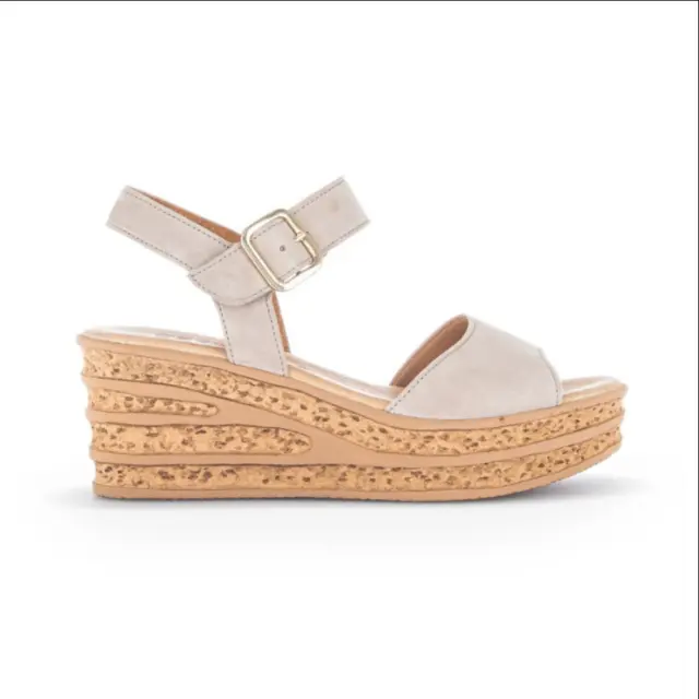 Gabor Πέδιλα Γυναικείο δέρμα Nubuck Μπεζ GAB/64651 12-DESERT