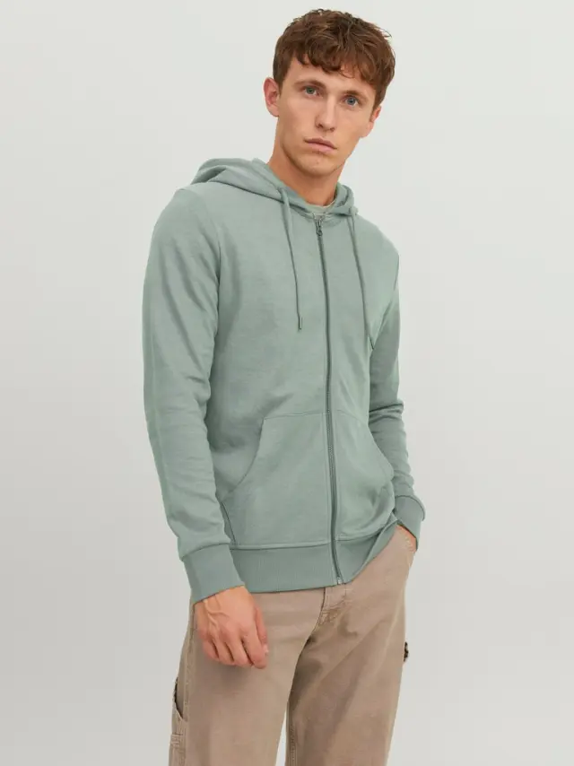 JJEBASIC SWEAT ZIP HOOD NOOS Sedona Sage 3