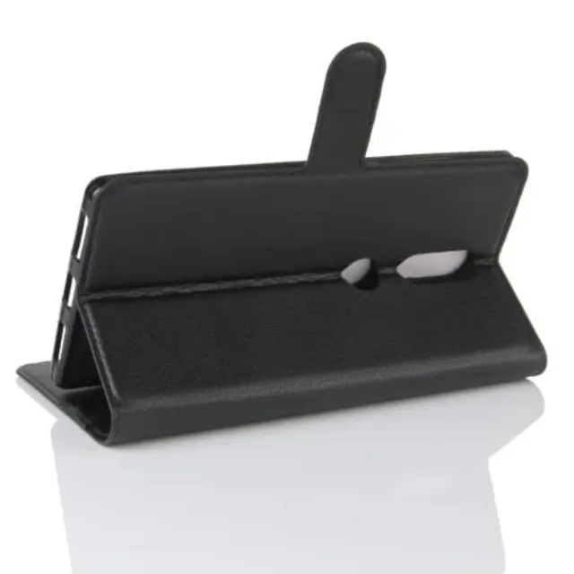 OEM Book Case Με Δυνατότητα Stand & Υποδοχής Καρτών για Lenovo Phab2 Plus Μαύρη 3