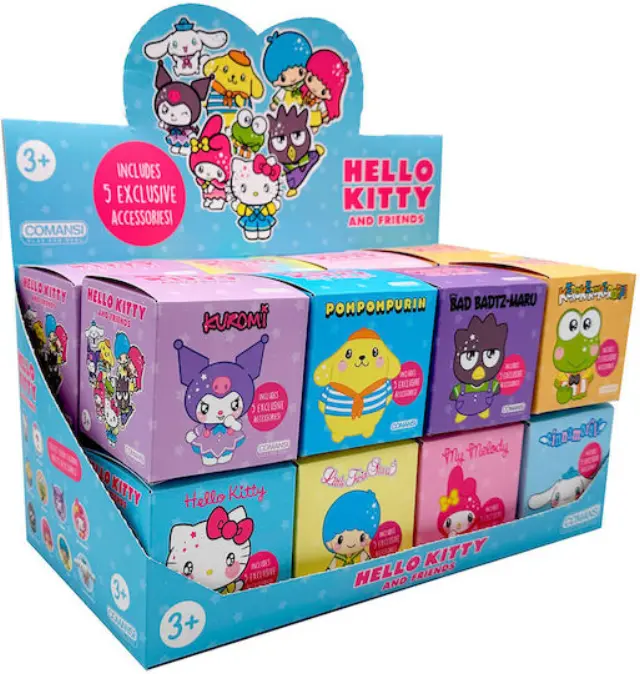 Comansi Secret Φιγουρα Hello Kitty Kuromi Friends assorted figure 6cm (τυχαία επιλογή) 2