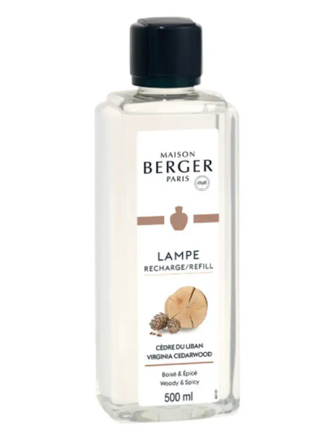 Maison Berger Paris Lampe Berger Refill Υγρό Αναπλήρωσης Καταλυτικής Λάμπας Cedre du Liban 500ml 3