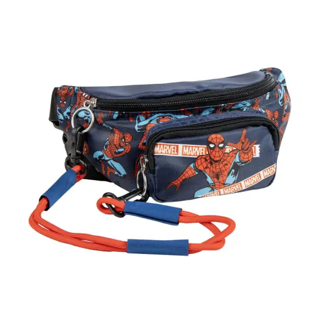 Spiderman Jump Παιδικό Τσαντάκι Μέσης 25×14 cm