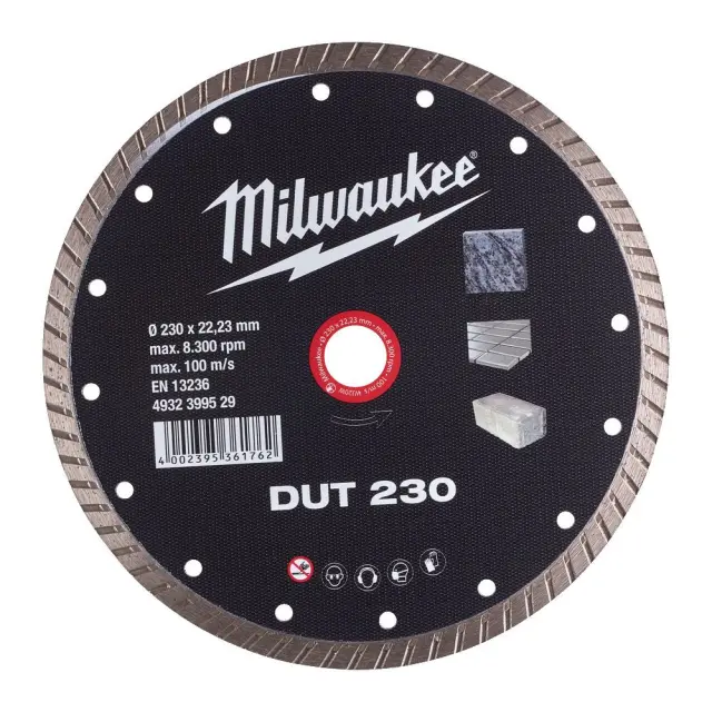 Milwaukee 4932399529 - Διαμαντόδισκος DUT 230