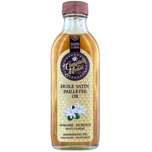 Comptoir Des Monoï Tahiti Sublime-Hydrate-oil Λαμπερό σατινέ λάδι 100ml