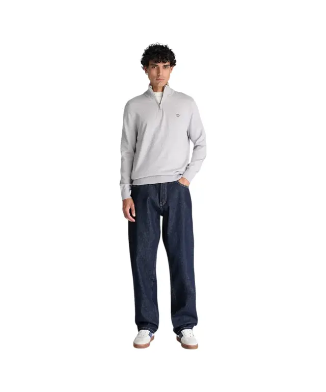 Timberland - Ανδρικό Πλεκτό Πουλόβερ Williams River TBC0YHAY-052 Γκρι - M 2