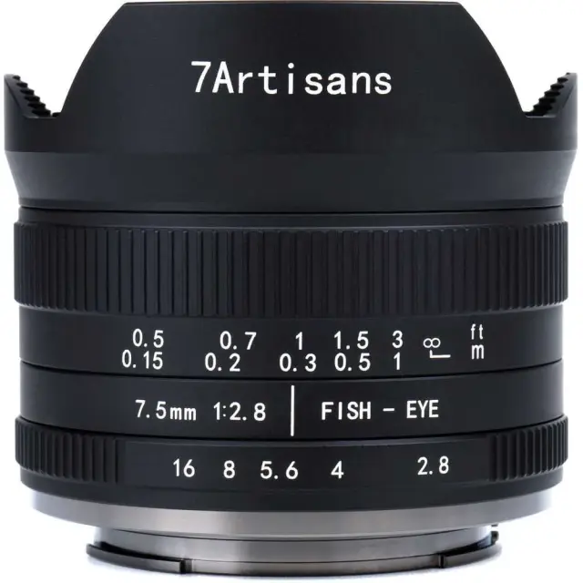 7artisans 7.5mm f/2.8 II Fisheye Sony E 3