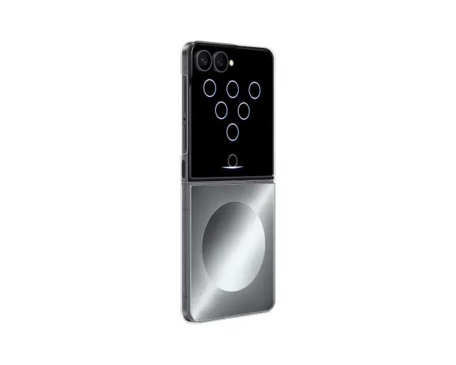 EF-FF776CJE Samsung FlipSuit Cover for Galaxy Z Flip 8 Silver 2