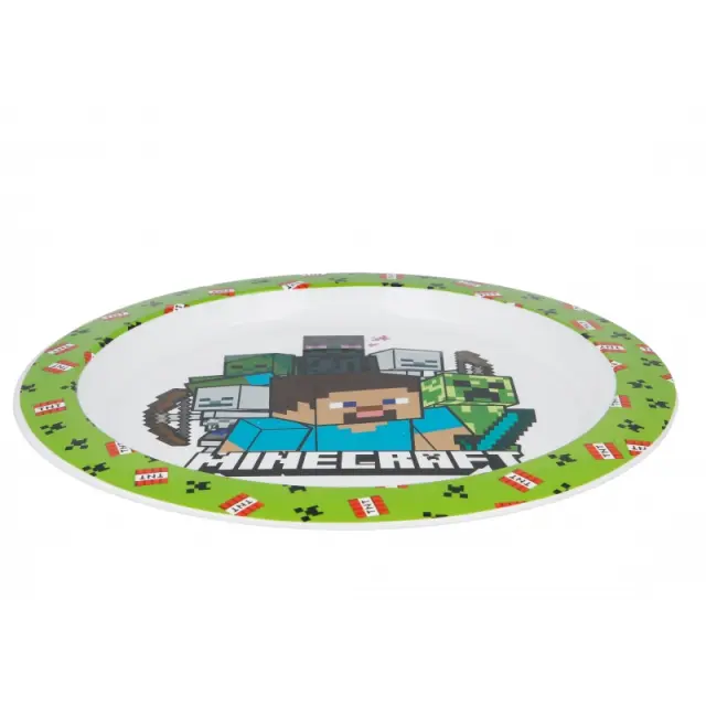 Πιάτο πλαστικό KIDS MICRO PLATE MINECRAFT 40447 2