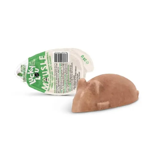 Lucky Lou Mausle Σαλάμι Συκωτιού Grain Free – GMO Free – Sugar Free 28gr
