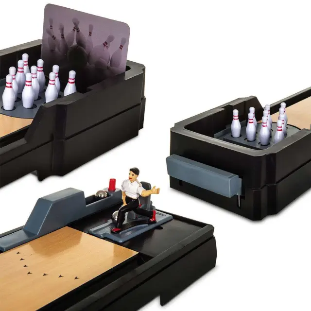 Mini επιτραπέζιο παιχνίδι Bowling 64x14x15cm 3