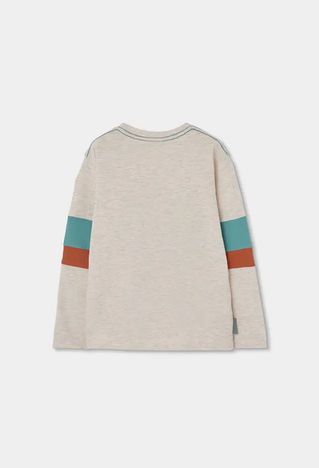 Boboli Knit t-shirt μακρυμάνικο για αγόρι 533023-7402 - 10 2