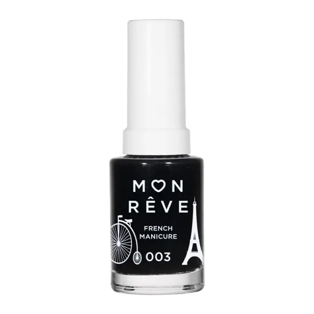 Mon Reve French Manicure Sheer 13ml | Απόχρωση 03 Black