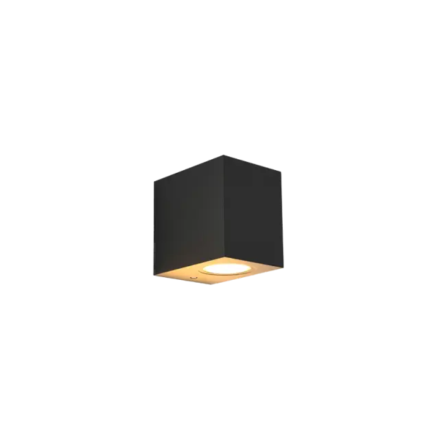 it-Lighting Norman 1xGU10 Outdoor Up or Down Wall Lamp Anthracite D:8cmx7cm (80200444)