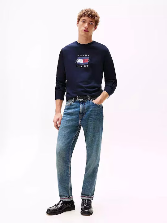 Tommy Hilfiger Μπλέ Σκούρο Μπλούζα Μακρυμάνικη Μπλε Σκούρο 3