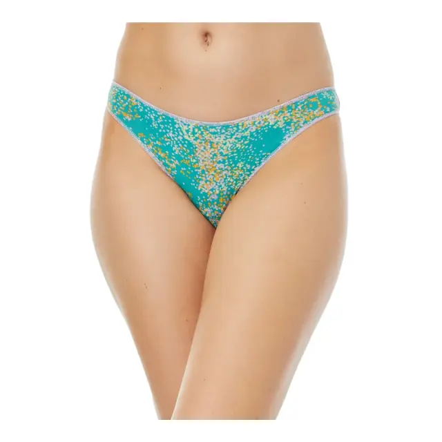 Minerva Γυναικείο Slip Rio Modal Fimelle - Διπλό Πακέτο, Χρώμα Lilac - Emerald Splashes 2
