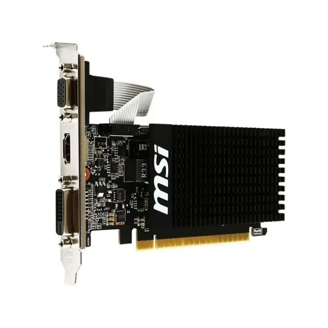MSI Κάρτα Γραφικών GT 710 2GB DDR3 GT 710 2GD3H LP (V809-2000R) 2