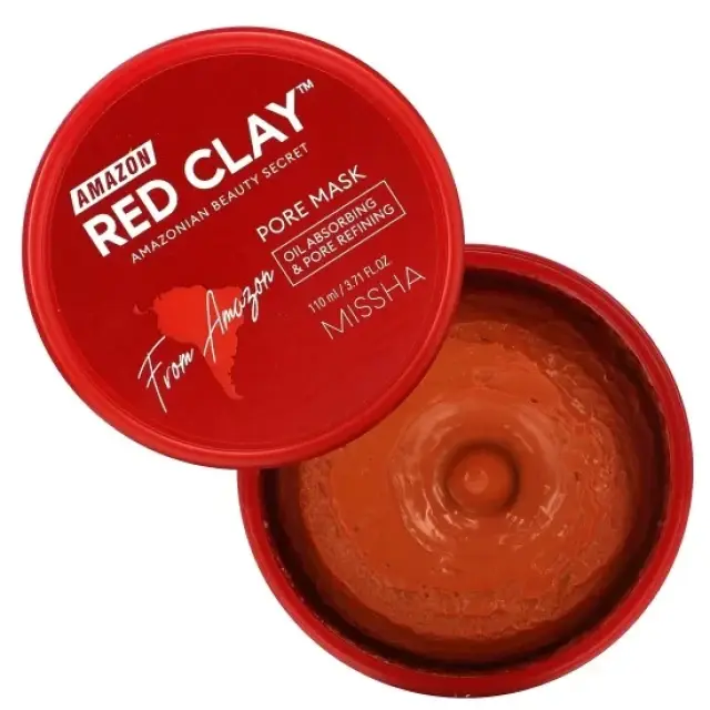 Missha Amazon Red Clay Pore Mask Μάσκα προσώπου 110ml 2