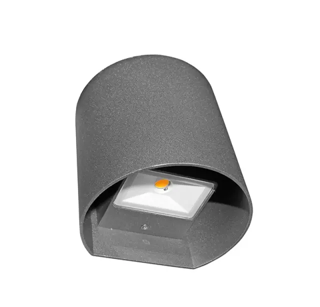 LED ΦΩΤ.ΕΠΙΤ.ΑΛΟΥΜ.ΚΥΛΙΝΔ.ΔΙΠΛΗΣ ΚΑΤΕΥΘ. 2x3W 3000K ΓΚΡΙ