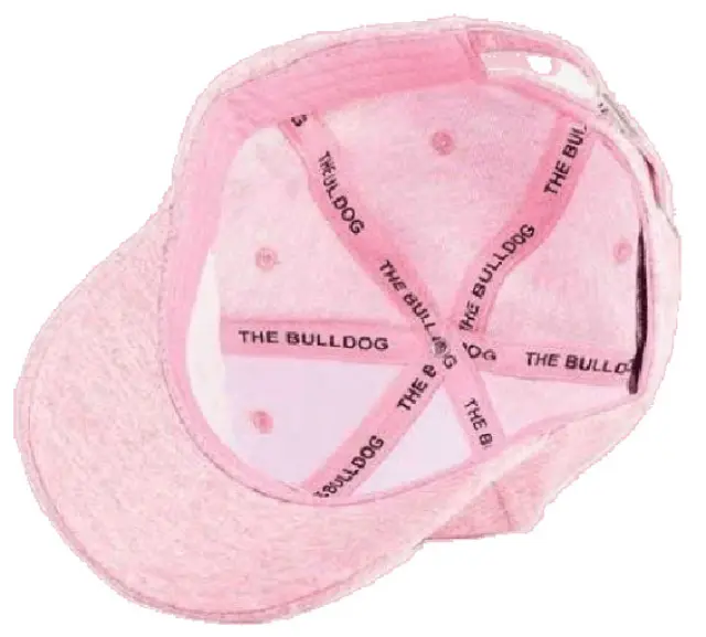 The Bulldog Amsterdam Καπέλο Ροζ - Original Cap International Pink - One size 2