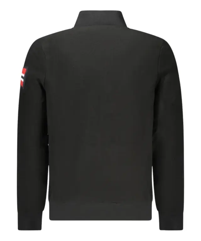 Norway Nautical School - Ανδρική Ζακέτα Φούτερ Fleece 859532-BLACK Μαύρο 2
