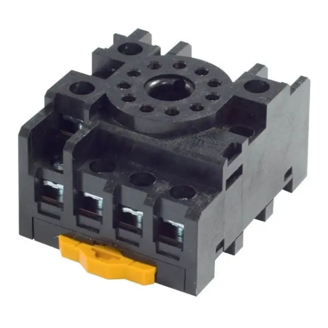 Socket, DIN rail/surface mounting, 11-pin, screw terminals (standard) PF 2002H