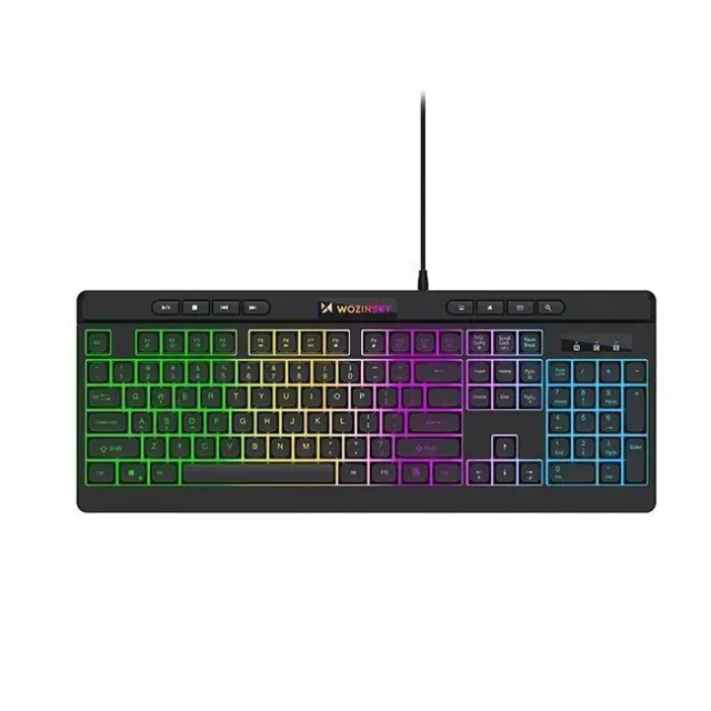 Wozinsky Gaming Keyboard Backlight RGB Membrane Black (WKG-1044)