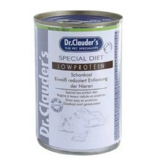 Dr.Clauder s Low Protein Κονσέρβα Σκύλου Χαμηλή σε Πρωτεΐνη 400gr