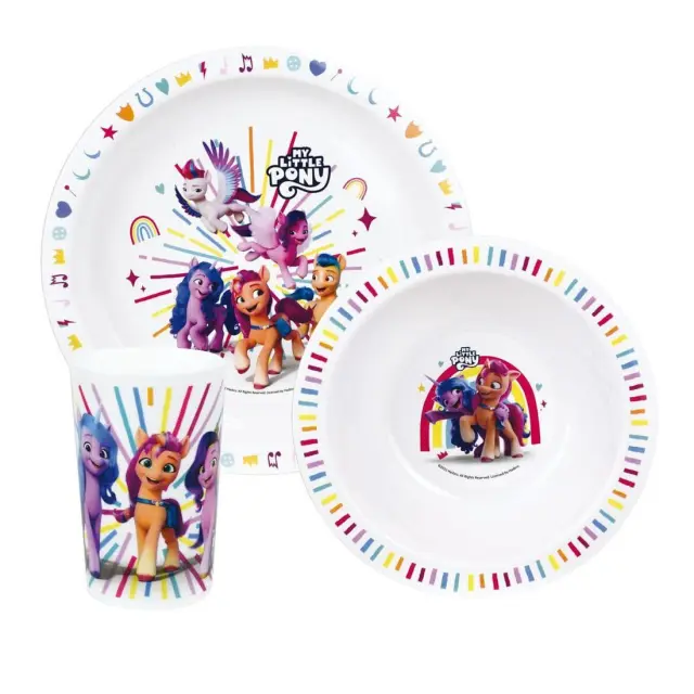 Παιδικό Σερβίτσιο Φαγητού Ango My Little Pony 006134
