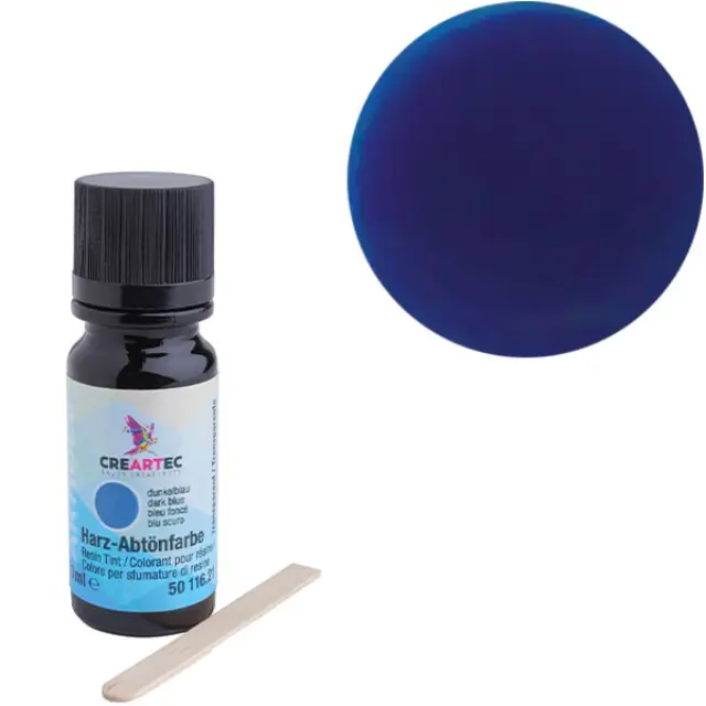 Χρωστική για Ρητίνες - Transparent Dark Blue - 10ml