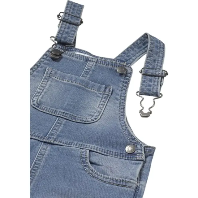 Mayoral Σαλοπέτα Κοντή Μαλακό Denim Τζιν για Αγόρι 3
